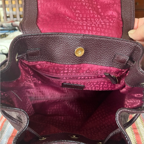 Kate Spade small over shoulder knapsack - Picture 3 of 6
